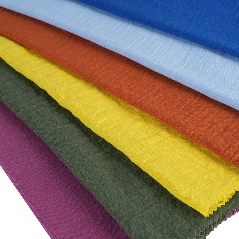 16S 스펀 폴리 페이크 린넨