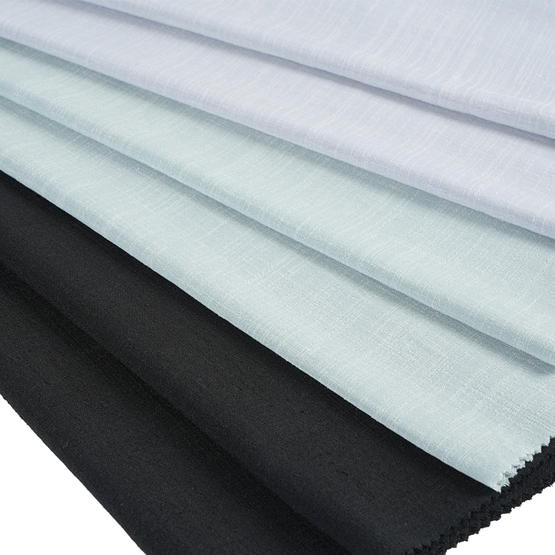 230D 폴리 페이크 리넨 슬럽