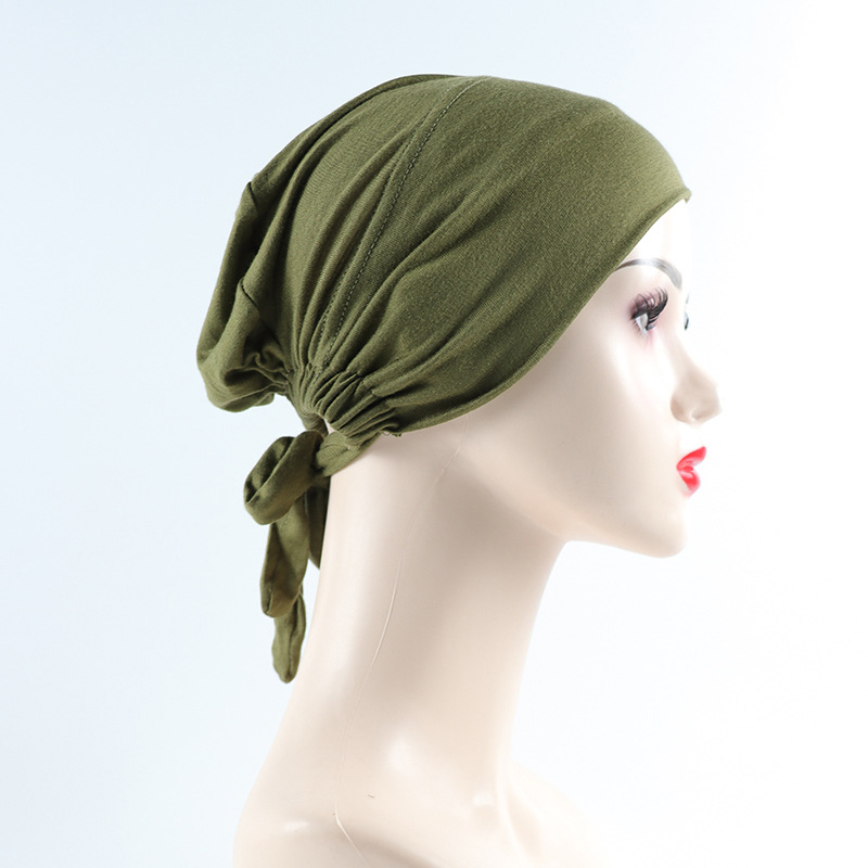 G299 미끄럼 방지 고정 히잡 언더캡