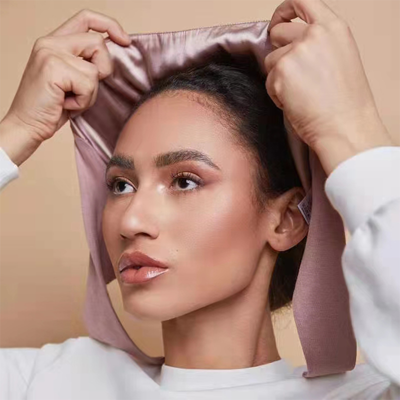 G384 피부 친화적인 탄성 히잡 언더캡