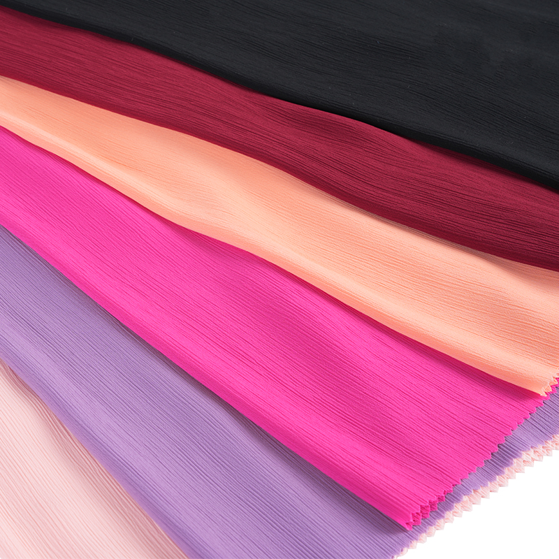 100D 상자성 크레이프 염색