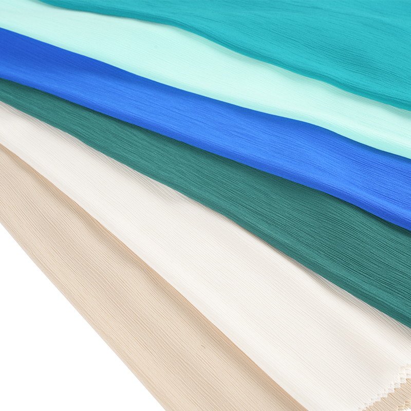 100D 상자성 크레이프 염색