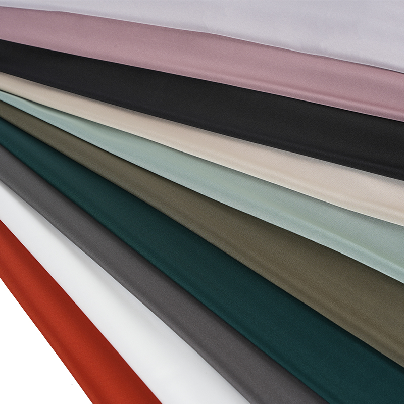 50D 스트레치 새틴 쉬폰 염색