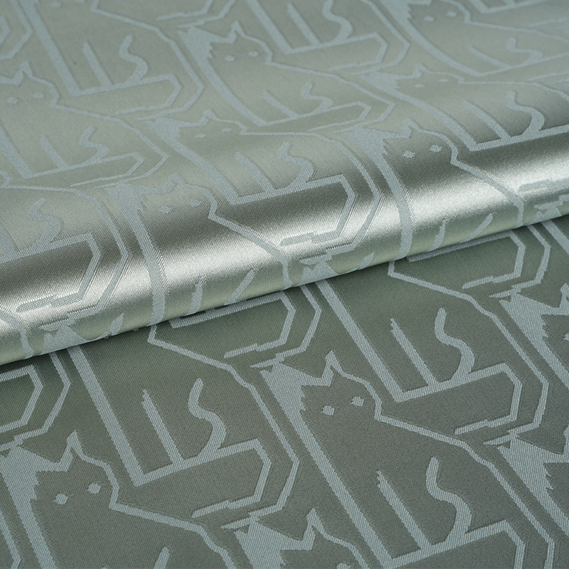 75D 스트레치 새틴 불규칙한 고양이 머리