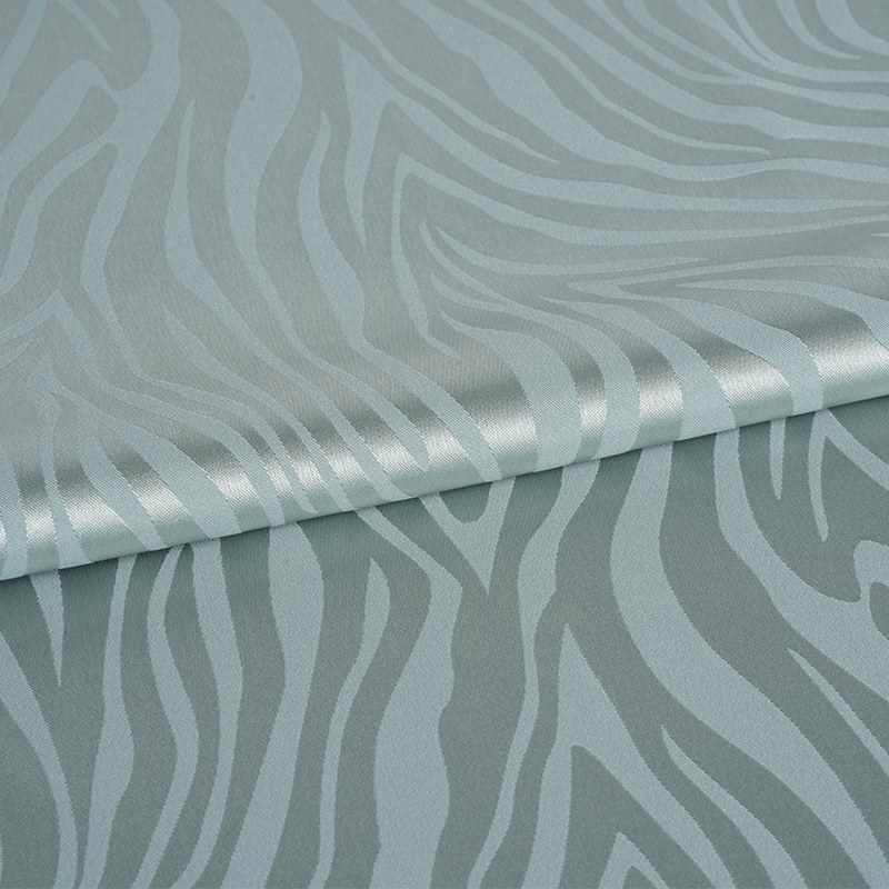 75D*150D+40D 스트레치 새틴 얼룩말 자카드