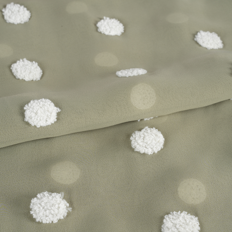 75d/18t 플랫 시폰(수건 자수 원단 포함)