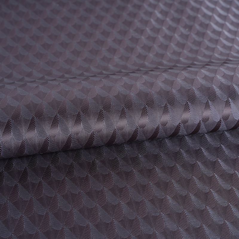 폴리에스테르 양이온 2색 대칭형 러브 자카드 염색