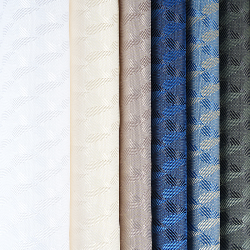 폴리에스테르 양이온 2색 대칭형 러브 자카드 염색