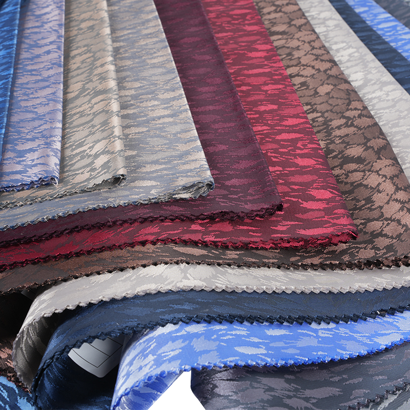 양이온 레오파드 프린트 자카드