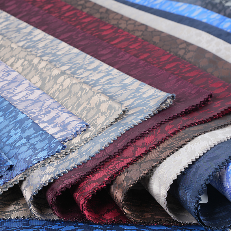 양이온 레오파드 프린트 자카드