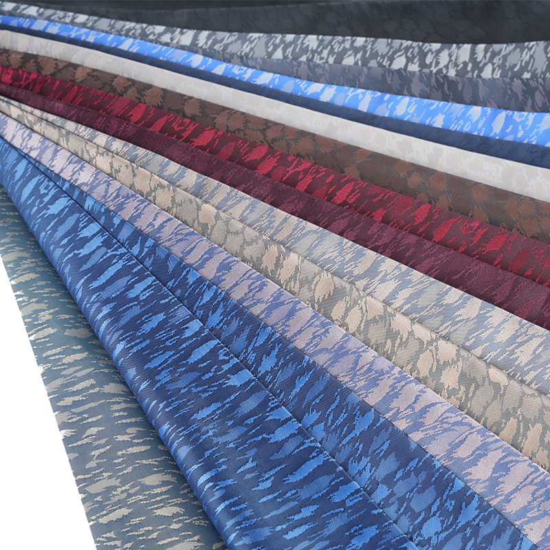 양이온 레오파드 프린트 자카드