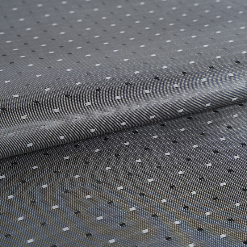 양이온 사각 도트 소형 자카드 염색