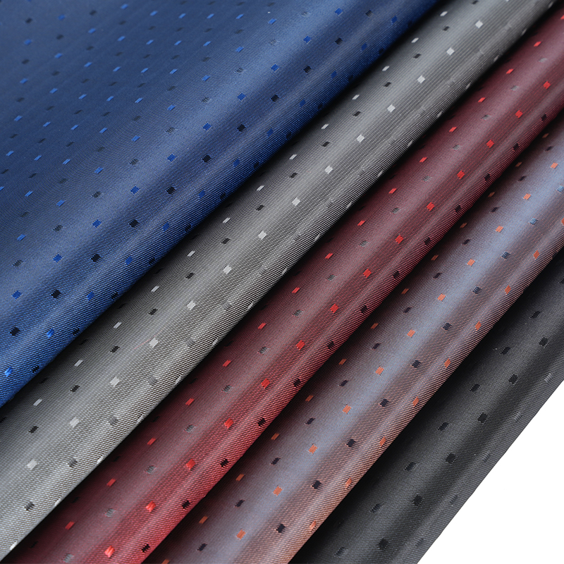 양이온 사각 도트 소형 자카드 염색