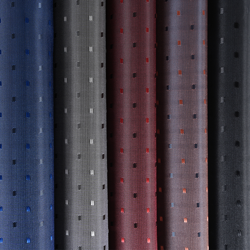 양이온 사각 도트 소형 자카드 염색