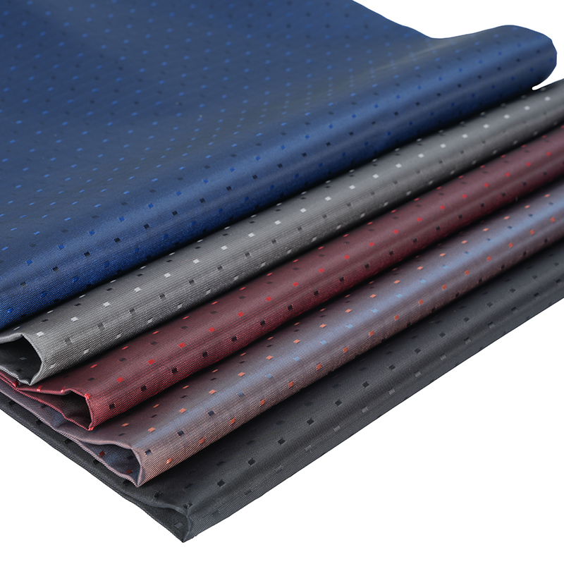 양이온 사각 도트 소형 자카드 염색