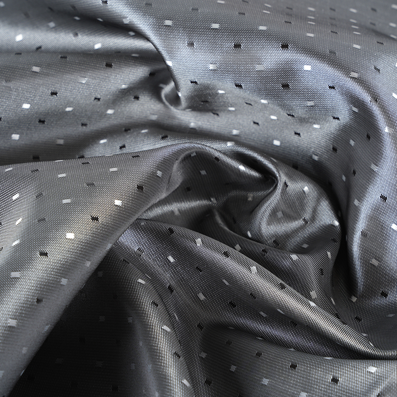 양이온 사각 도트 소형 자카드 염색