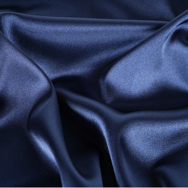 50D*50D 염색 광택 트위스트 스트레치 새틴 염색 직물