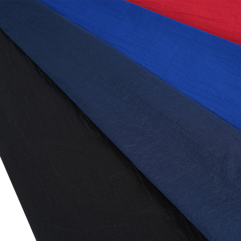 400T 세미매트 저탄성 나일론 방사 염색 원단