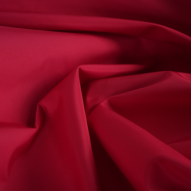 PU 코팅 및 방수 직물을 ​​사용한 75D FDY 전체 트위스트 일반 모조 메모리