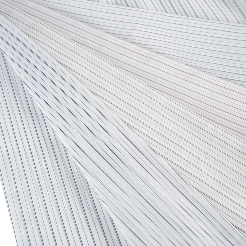 100% 폴리에스터 스트레치 스트라이프 슬리브 안감 원단