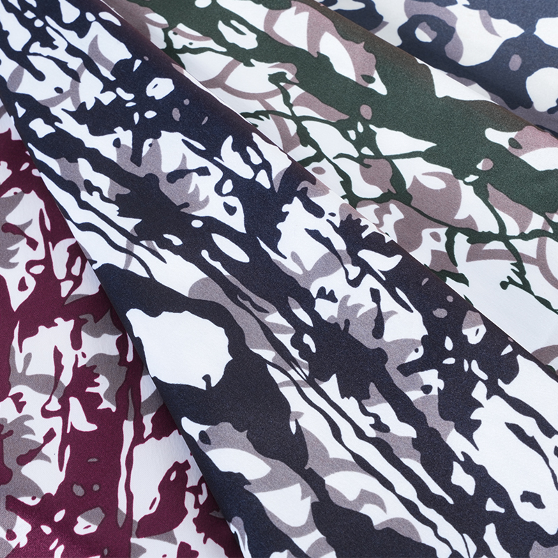 50/75 매트 새틴 그래피티 프린트 패브릭