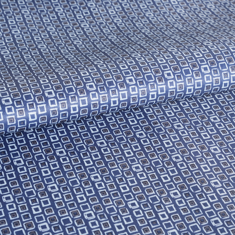 190T 폴리에스터 태피터 작은 사각형 인쇄 직물