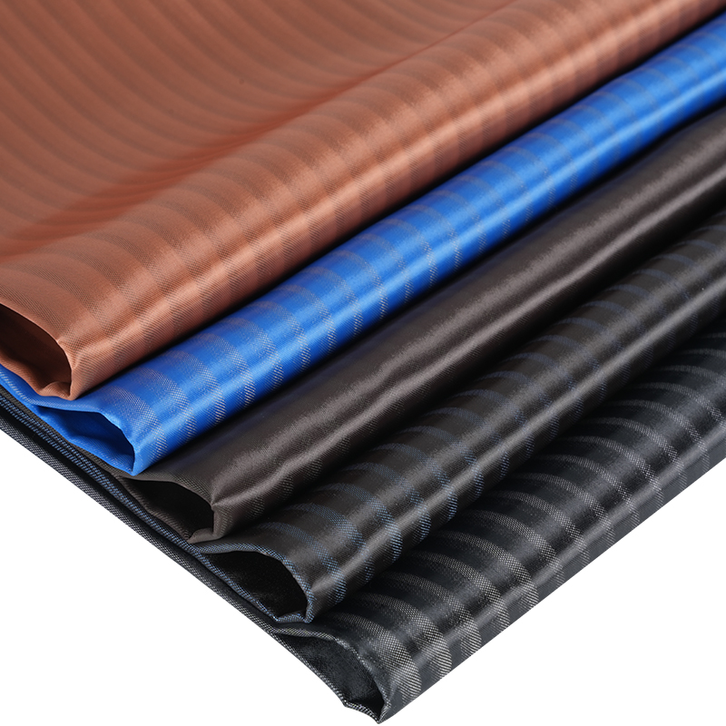 PV 새틴 숨겨진 스트라이프 패브릭