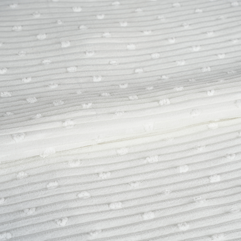 대마 잎 거품 인쇄 직물을 모방하는 폴리 에스터 원사